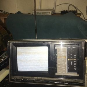 Tv & radio portátil vintage Sears 580 4005 650